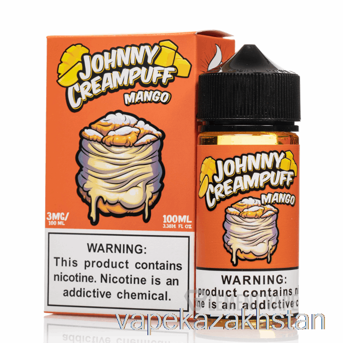 Vape Disposable Mango - Johnny Creampuff - 100mL 0mg